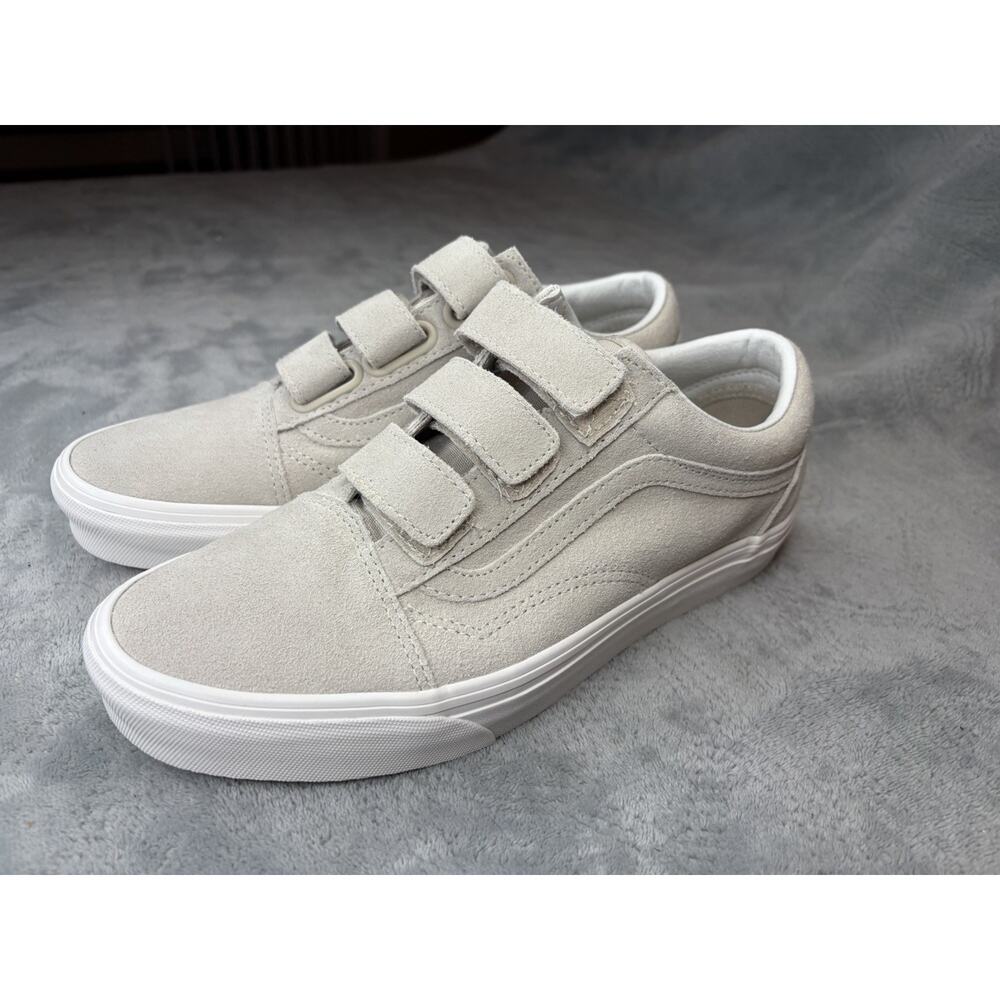 Vans Old Skool V Suede College Mushroom Mens 7 Womens 8.5 Sneakers NIB - Picture 3 of 9